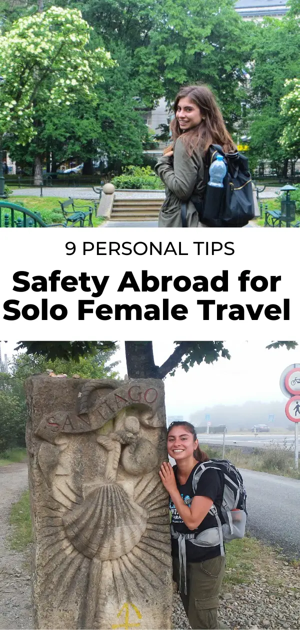 safety tips for solo female travel