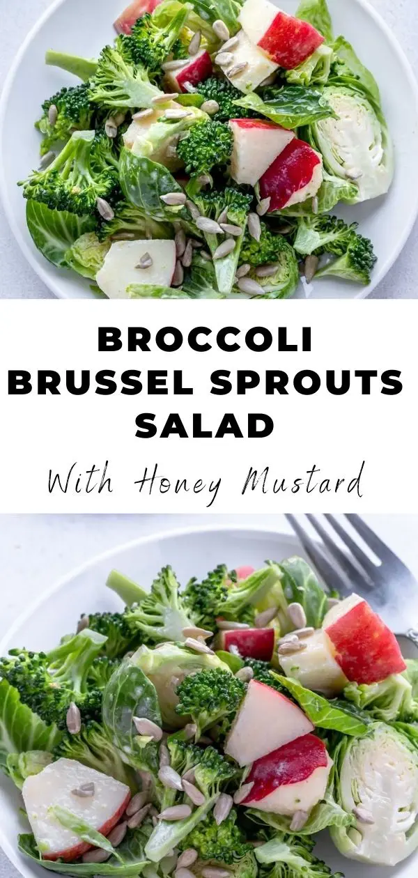 shaved brussel sprouts salad pin