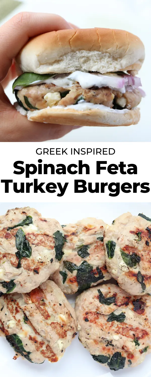 spinach feta turkey burger pin