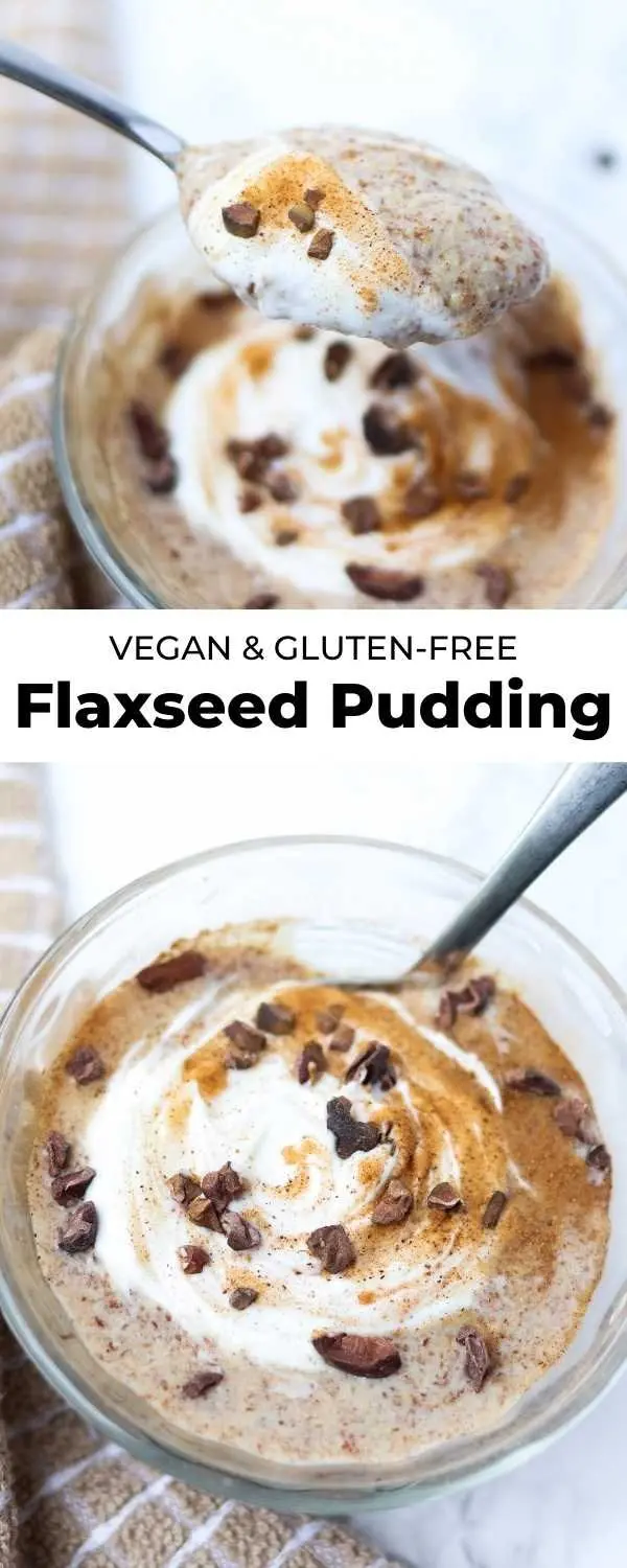 flaxseed pudding pin