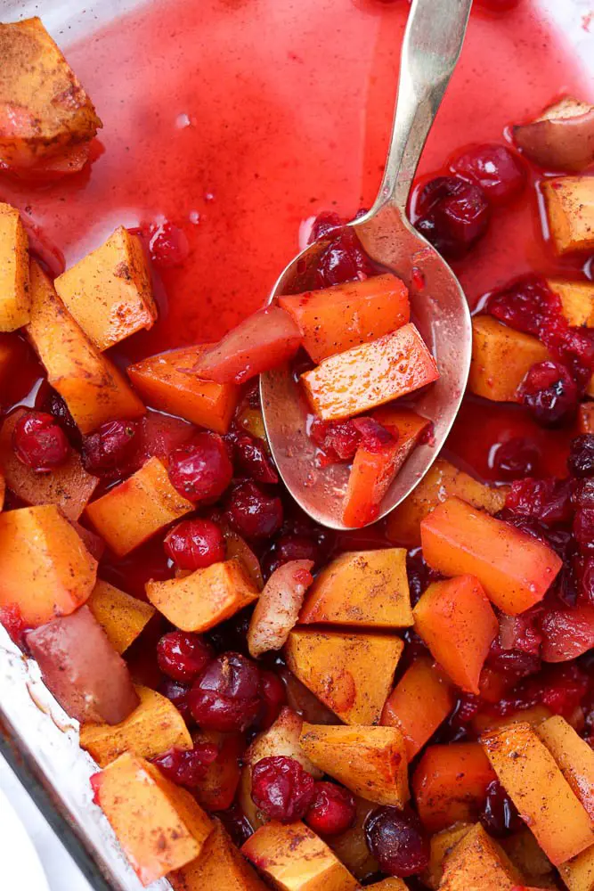 Butternut Squash with Cranberries