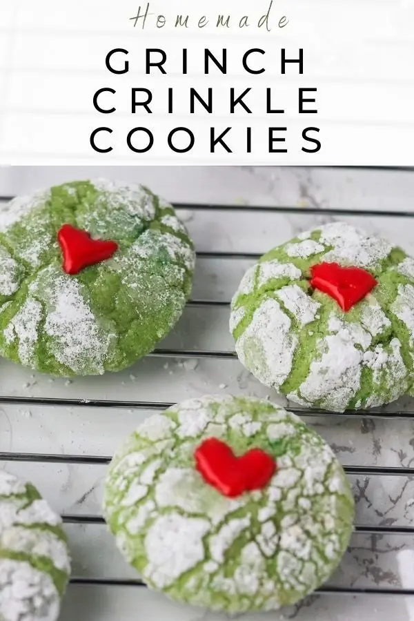crinkle cookies from scratch pin