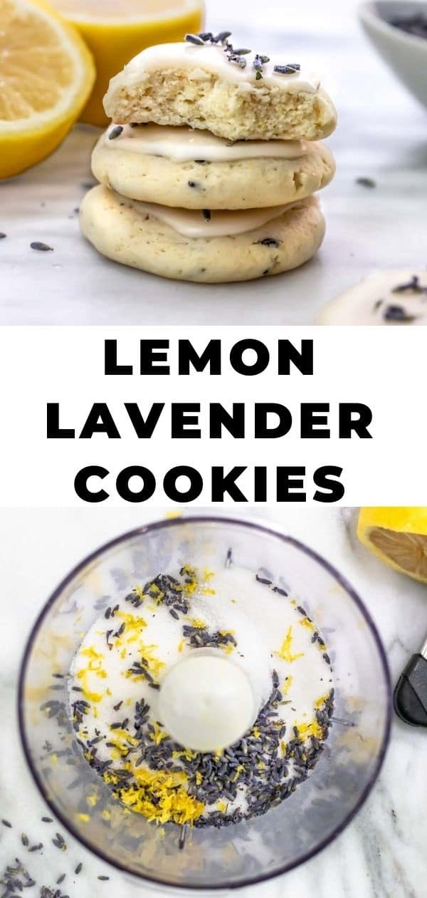lavender lemon cookies pinterest pin