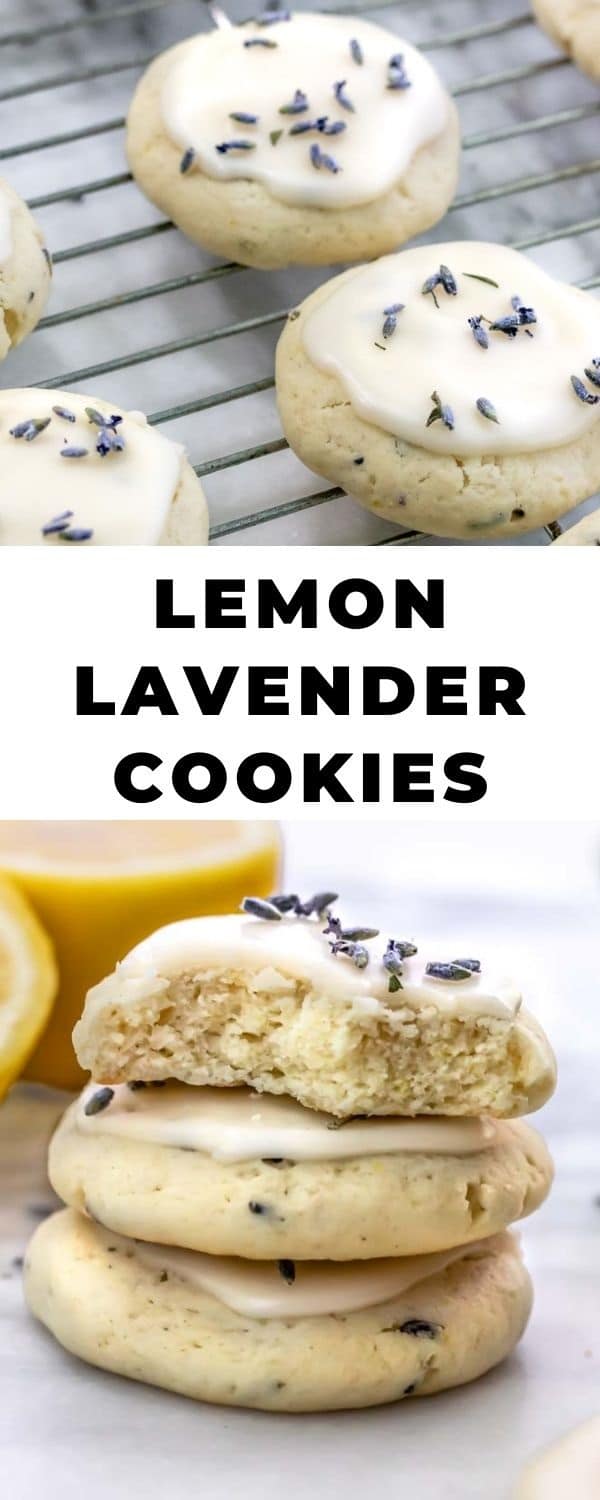 lemon lavender cookies pinterest pin