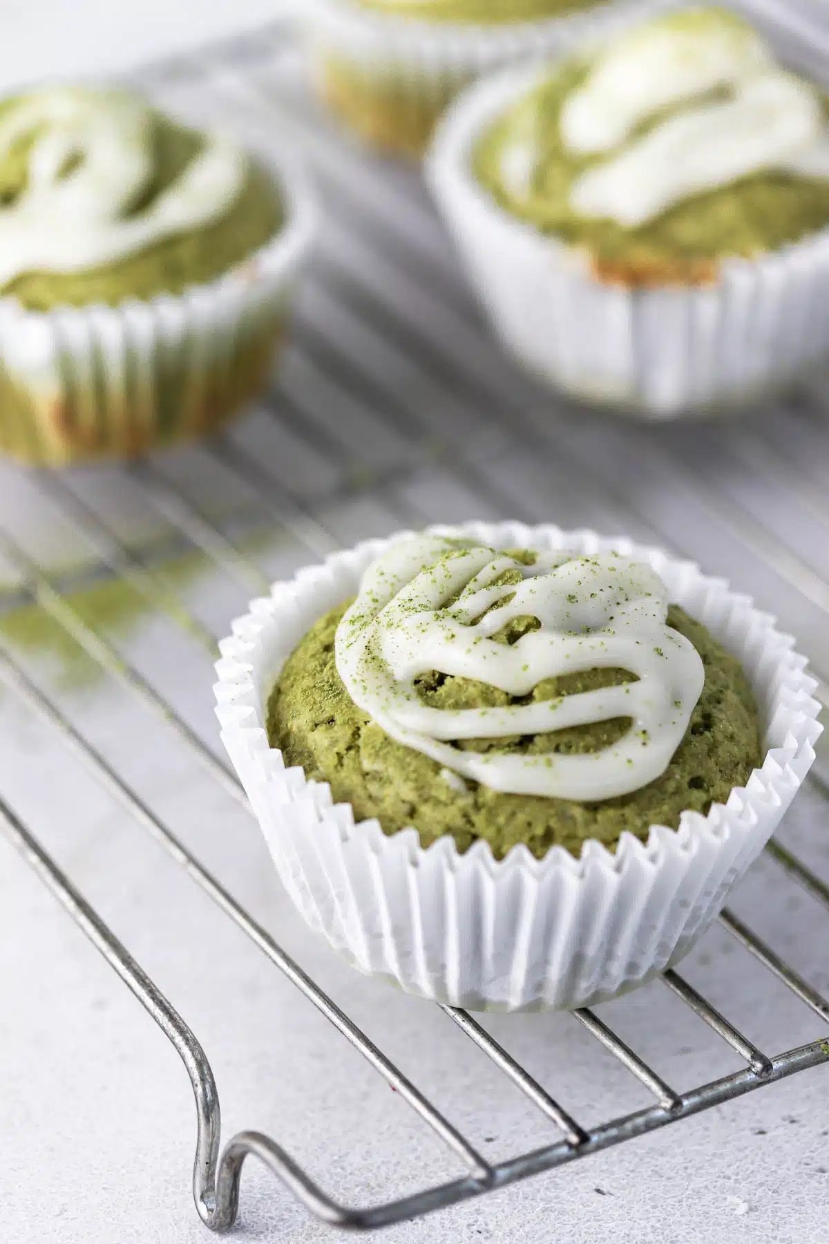 muffins on a cooling rack