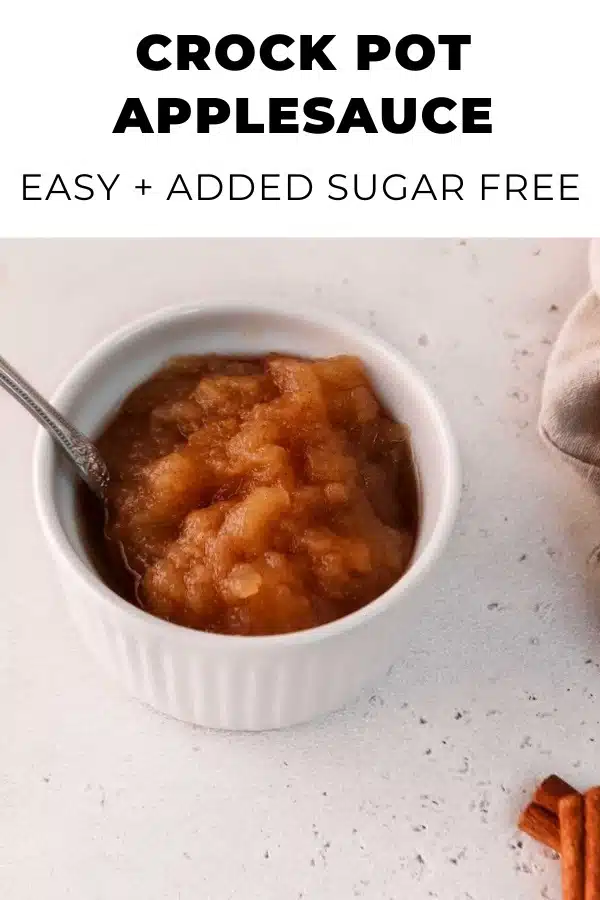 homemade applesauce pin